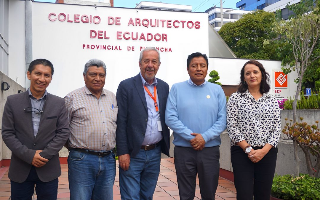 Alcalde de Rumiñahui manifiesta su interés de replicar el modelo de gestión de la Entidad Colaboradora de Proyectos en su cantón